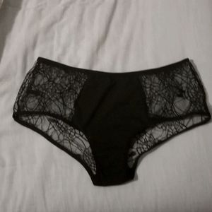 NWOT Sheerback Spider Panties